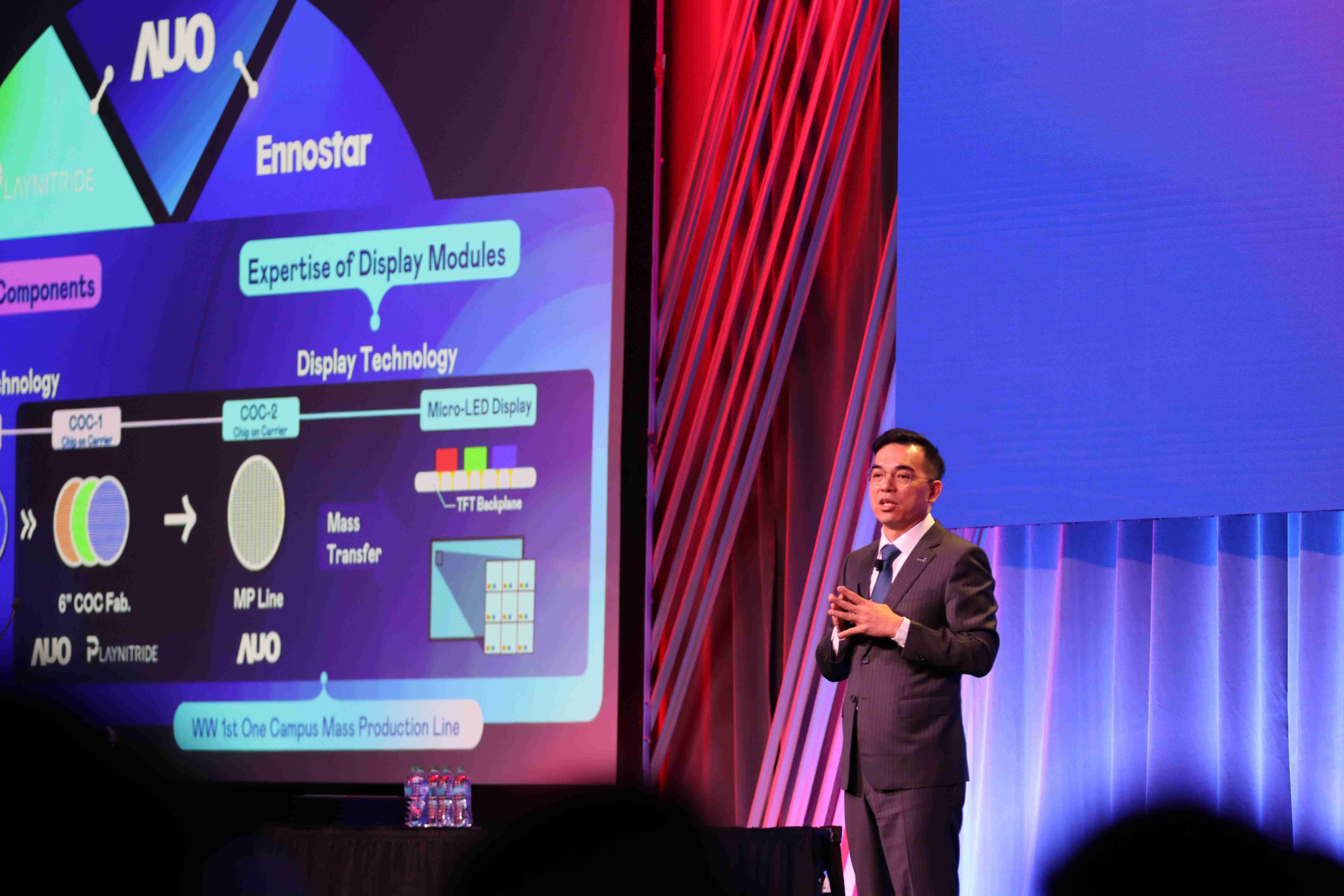 2025 SID显示周登场，，，，尊龙集团光电执行长暨总经理柯富仁博士以〝Redefining Displays: Inspiring New Possibilities〞发表主题演说，，带领尊龙集团以智能显示解决方案先驱，，透过AI赋能，，，，重塑显示的视觉创新体验